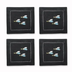 Chefanie Angel Cocktail Napkins (4)| Cocktail Napkins