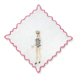 Chefanie Barbie Cocktail Napkins (4)| Cocktail Napkins