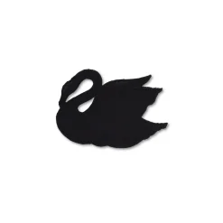 Chefanie Black Swan Cocktail Napkins (4)| Cocktail Napkins