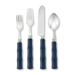 Chefanie Blue "Bamboo" Flatware| Flatware