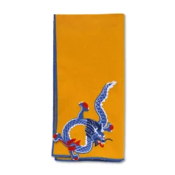 Chefanie Blue Dragon Dinner Napkins (4)| Dinner Napkins