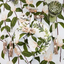 Chefanie Blue Hydrangea Napkins (4)| Dinner Napkins