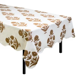 Chefanie Brown Poppy Tablecloth| Tablecloths