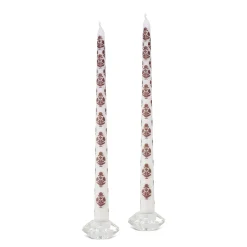 Chefanie Brown Poppy Tapers (2)| Candles