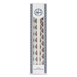 Chefanie Brown Poppy Tapers (2)| Candles