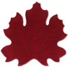 Chefanie Burgundy Leaf Placemat| Placemats