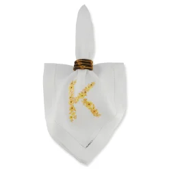 Chefanie Burnt Bamboo Napkin Rings (4)| Napkin Rings