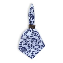 Chefanie Burnt Bamboo Napkin Rings (4)| Napkin Rings