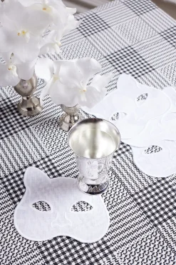 Chefanie Cat Mask Cocktail Napkins (4)| Cocktail Napkins