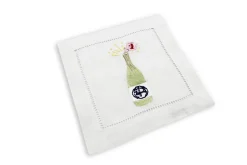 Chefanie Champagne Girl Cocktail Napkins (4)| Cocktail Napkins