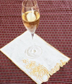 Chefanie Cheers Cocktail Napkins (4)| Cocktail Napkins