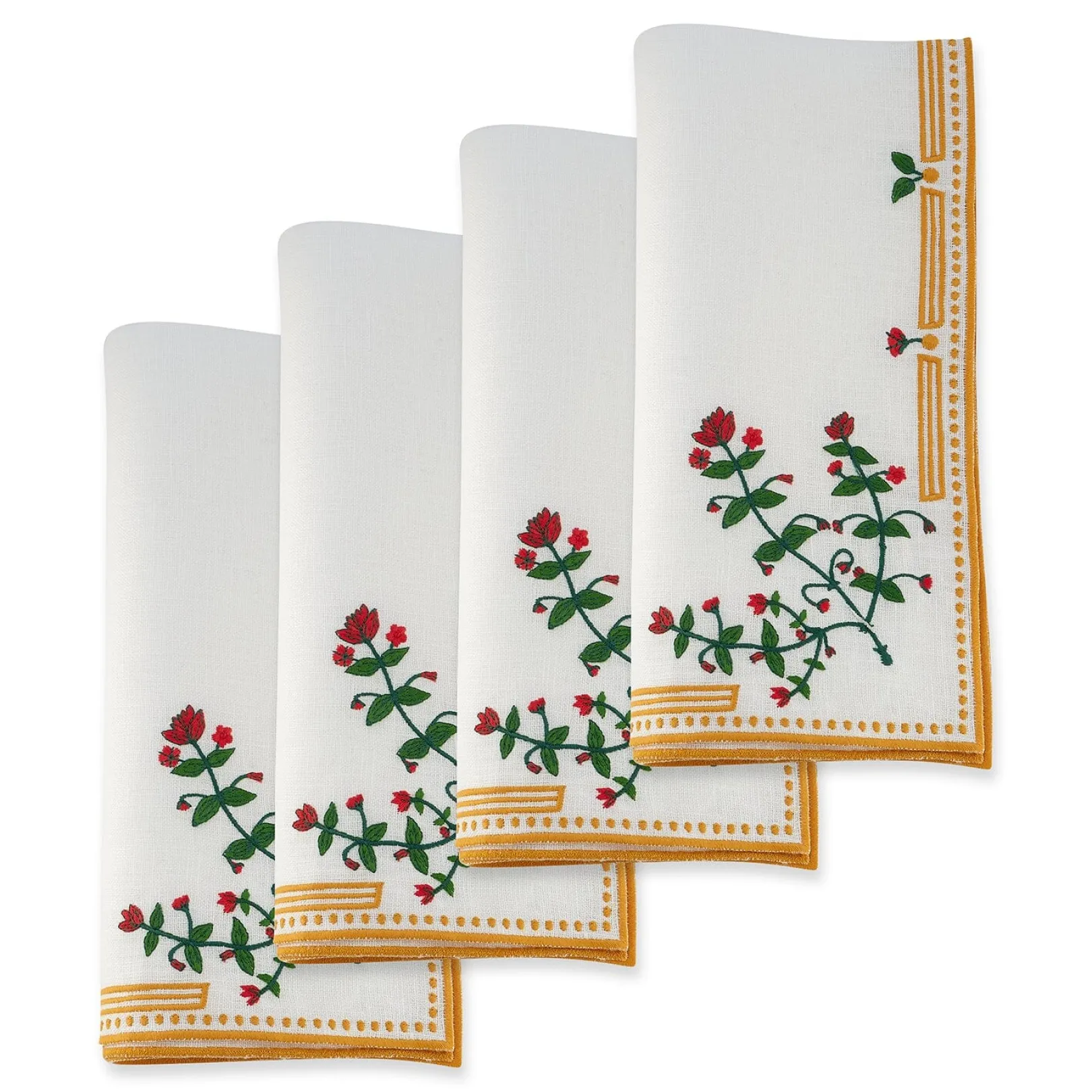 Chefanie Christmas Danica Dinner Napkins (4)| Dinner Napkins