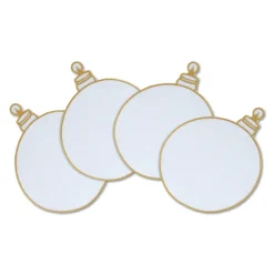 Chefanie Christmas Ornament Cocktail Napkins (4)| Cocktail Napkins