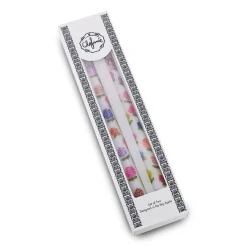 Chefanie Colored Hydrangea Tapers (2)| Candles