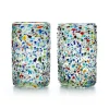 Chefanie Confetti Glasses (2)| Glassware