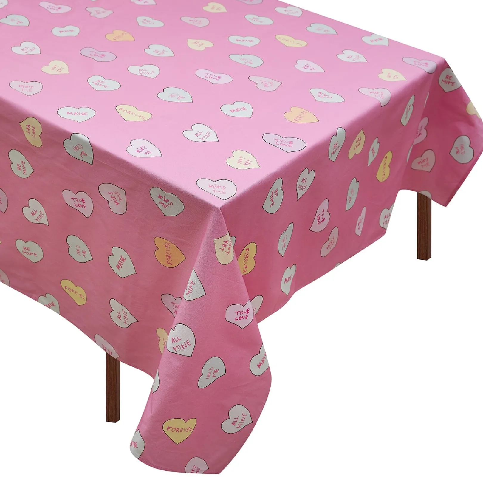 Chefanie Conversation Heart Tablecloth| Tablecloths