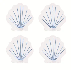 Chefanie Coquilles Cocktail Napkins (4)| Cocktail Napkins