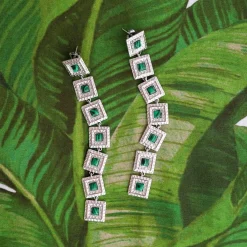 Chefanie Dangling Carrés| Earrings