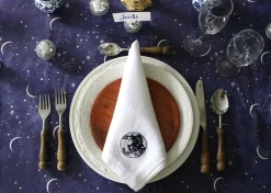 Chefanie Disco Ball Dinner Napkins (4)| Dinner Napkins