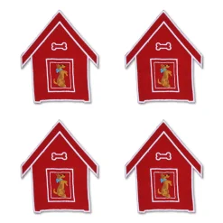 Chefanie Dog House Cocktail Napkins (4)| Cocktail Napkins