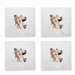 Chefanie Egyptian Love Cocktail Napkins (4)| Cocktail Napkins