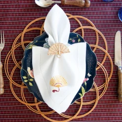 Chefanie Fan Napkin Rings (4)| Napkin Rings