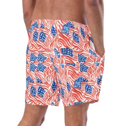 Chefanie Flag Swim Trunks| Garments