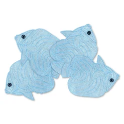 Chefanie Flat Fish Cocktail Napkins (4)| Cocktail Napkins