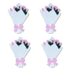 Chefanie Flower Bouquet Cocktail Napkins (4)| Cocktail Napkins