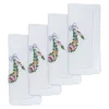 Chefanie Flower Garland Dinner Napkins (4)| Dinner Napkins