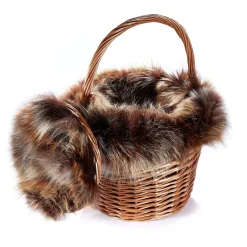 Chefanie Fox Fur Basket| Baskets