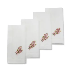 Chefanie Foxglove Dinner Napkins (4)| Dinner Napkins