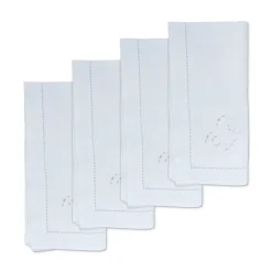 Chefanie G Cutwork Dinner Napkins (4)| Dinner Napkins