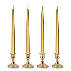 Chefanie Gold Tapers (4)| Candles