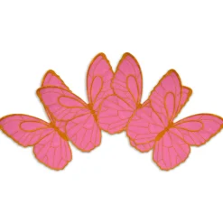Chefanie Golden Butterfly Cocktail Napkins (4)| Cocktail Napkins