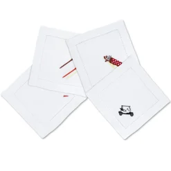 Chefanie Golf Cocktail Napkins (4)| Cocktail Napkins
