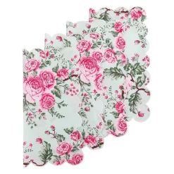 Chefanie Green Chintz Napkins (4)| Dinner Napkins