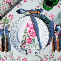 Chefanie Green Chintz Napkins (4)| Dinner Napkins