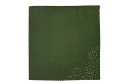 Chefanie Green Eyelet Dinner Napkins (4)| Dinner Napkins