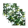 Chefanie Green Leaf Napkins (4)| Dinner Napkins