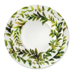 Chefanie Green Leaves Dinner Plate| Plates