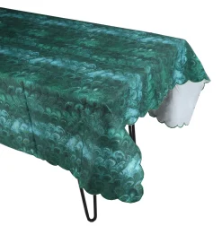 Chefanie Green Marble Tablecloth| Tablecloths