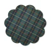 Chefanie Green Plaid Placemats (4)| Placemats