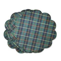 Chefanie Green Plaid Placemats (4)| Placemats