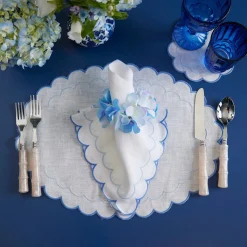 Chefanie Hydrangea Napkin Rings (4)| Napkin Rings