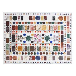 Chefanie Inlaid Stone Tabletop| Furniture