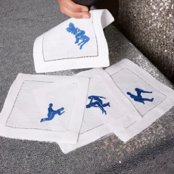 Chefanie Kama Sutra Cocktail Napkins (4)| Cocktail Napkins