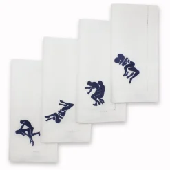 Chefanie Kama Sutra Dinner Napkins (4)| Dinner Napkins