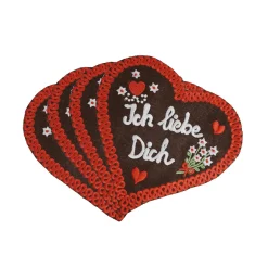 Chefanie Lebkuchenherzen Cocktail Napkins (4)| Cocktail Napkins