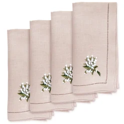 Chefanie Lily of the Valley Dinner Napkins| Dinner Napkins